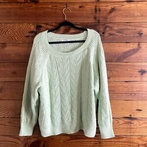 Old Navy neon knitted sweater XXL